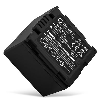 Batteri till Panasonic NV-GS250, VDR-D250, NV-GS500, NV-GS320, CGA-DU06, CGA-DU12, CGA-DU21 CGA-DU12, CGA-DU14, CGA-DU21 (1440mAh, 7.4V) från CELLONIC