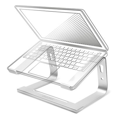 CELLONIC Universalställ för bärbara datorer - Justerbart Aluminium Lättvikt Ergonomisk Kylning Dator Höj- och sänkbart Laptopbord - Passar alla typer av bärbara datorer och laptops