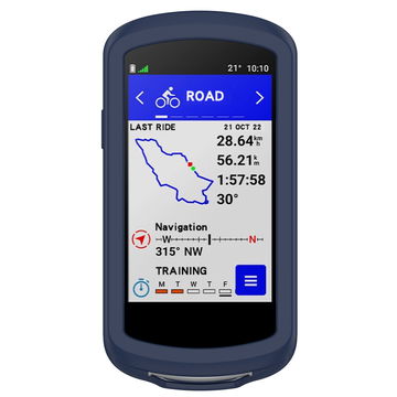 Skyddsbumper för Garmin Edge 1040 / Edge 1040 Solar GPS - skal för tracker i skyddande Silikon material för cykling, hike, terräng - navigatorfodral som tar hand om din navigator