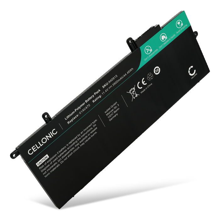 Lenovo ThinkPad X280 Batteri 11.4V 3900mAh
