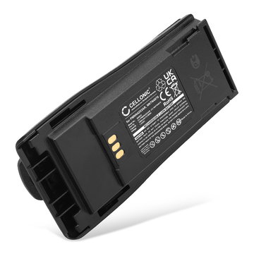 PMNN4253AR Batteri för Motorola CP040, CP200, CP200D, CP140, GP3188 walkie-talkie, tvåvägsradio, portabel radio - 1800mAh Laddningsbart ersättningsbatteri eller reservbatteri