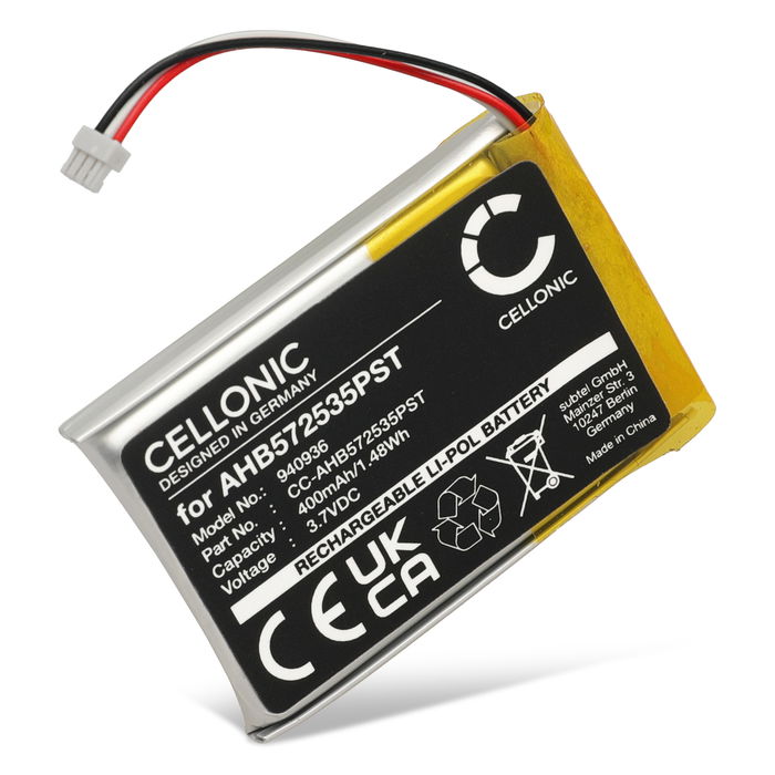 Jabra Evolve 75 400mAh  Batteri från Cellonic