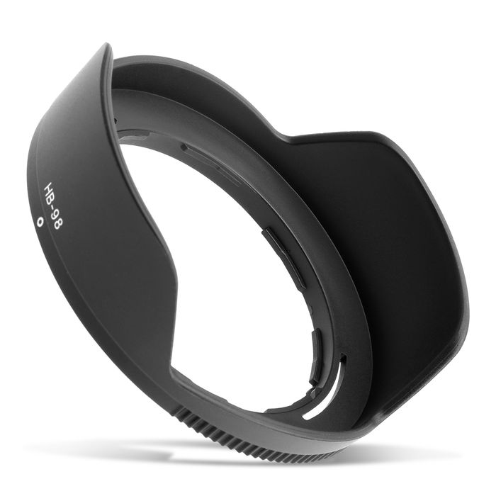 HB-98 Kamera Motljusskydd för Nikon NIKKOR Z 24–50 mm 1:4–6,3 – Plast bajonett tulpan / blomblad / tulip Motljusskydd från CELLONIC