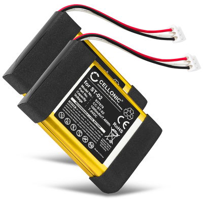 2x Batteri f&ouml;r Sony SRS-X11 1000mAh fr&aring;n CELLONIC