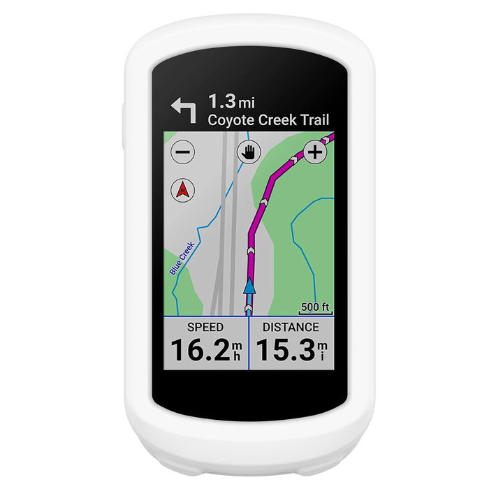 Skyddsbumper för Garmin Edge Explore 2 GPS - skal för tracker i skyddande Silikon material för cykling, hike, terräng - navigatorfodral som tar hand om din navigator