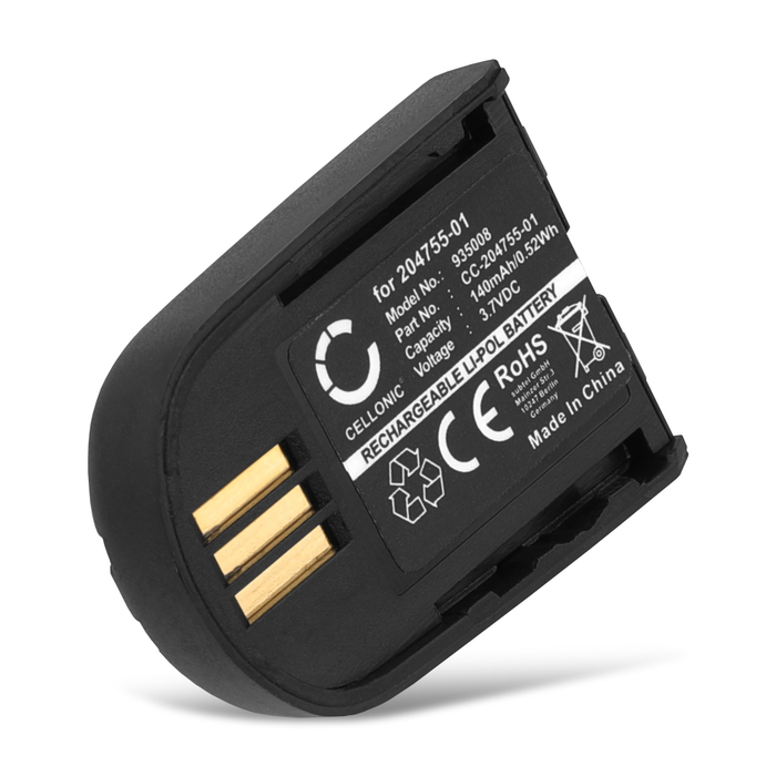 CELLONIC 204755-01 Ersättningsbatteri för Plantronics Savi 440, 740, W440, W440-M, W740, W740-M, W745 headset / hörlurar med 140mAh, 3.7V - reservbatteri