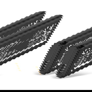 2x Battery for Panasonic Lumix DC-S1 Lumix DC-S1H Lumix DC-S1R Lumix S1 Lumix S1H Lumix S1R DMW-BLJ31 (3400mAh, 7.4V) from CELLONIC