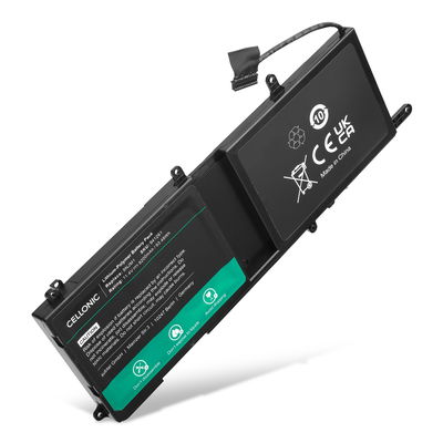 Batteri för Dell Alienware 17 r5, 17 r4, 15 R4, 15 R3, 15, P31E, HF250, 9NJM1, MG2YH, 01D82, 44T2R 11.4V 8200mAh från CELLONIC