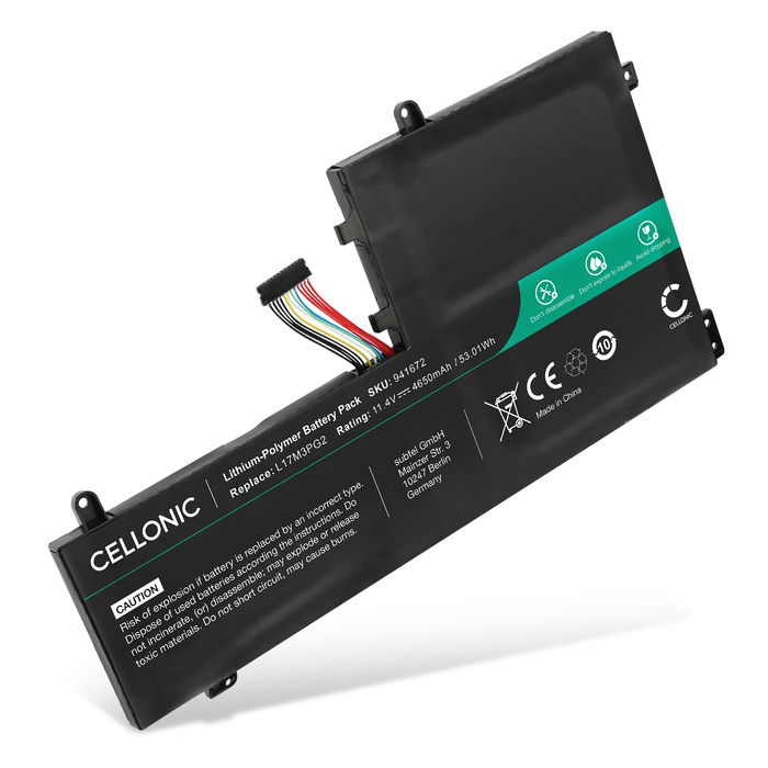 Lenovo Legion Y530-15ICH Batteri 11.4V 4650mAh