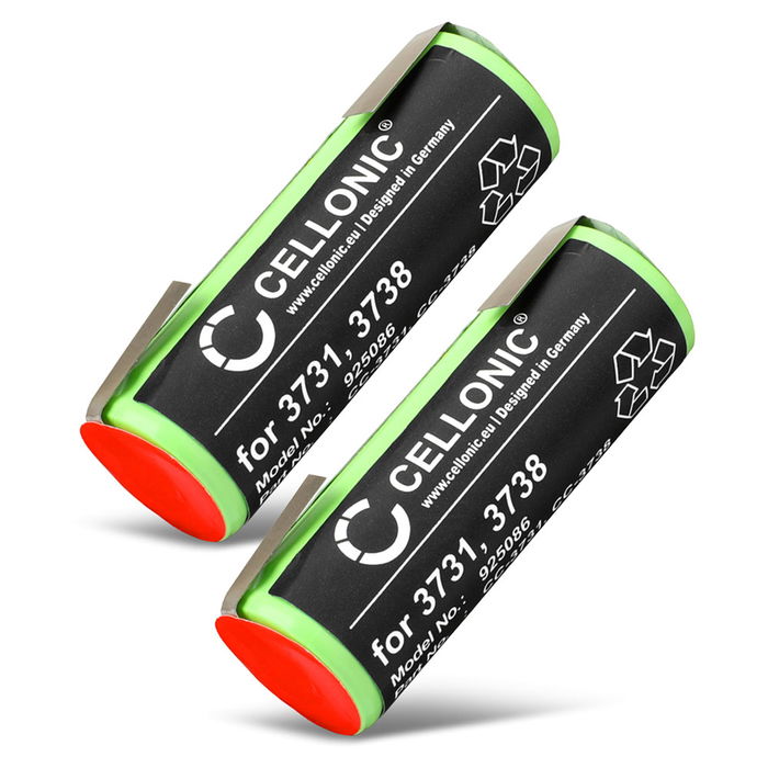 2x Braun Oral-B Professional Care 8500 2500mAh Batteri från CELLONIC