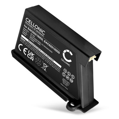 Batteri f&ouml;r LG HomBot VR9627PG, VR5906, VR6270LVMB, VR64607LV, VR34406LV, VR5901LVM, VR9647PS, VHOMBOT3 2600mah 14.4V fr&aring;n CELLONIC