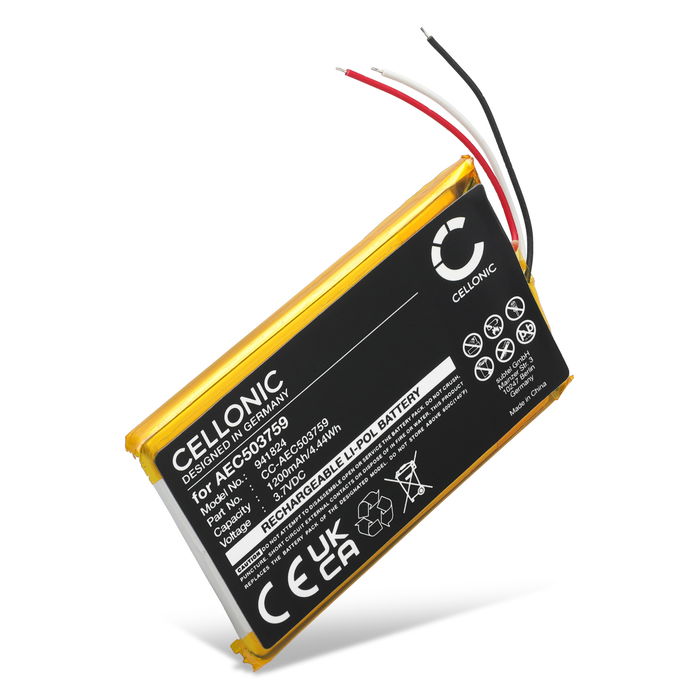 SteelSeries Arctis 7 1200mAh Batteri från Cellonic