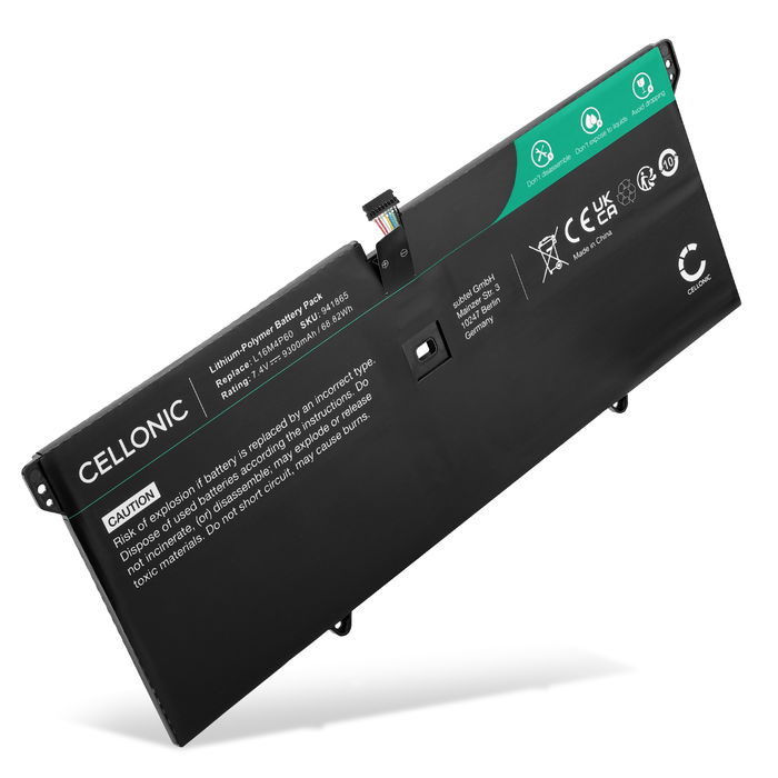 Lenovo Yoga 920-13IKB batteri, 9300mAh från Cellonic