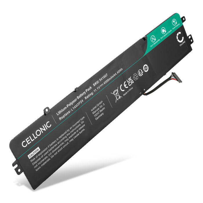 Lenovo Legion Y520 15IKBN batteri - 4000mAh från Cellonic