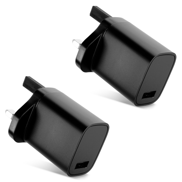 USB Laddare för Apple iPhone 17, 16, 17 Pro Max, 16 Pro, 16 Pro Max, 13, 17 Pro, 16e, 12, 11, 13 Pro, 13 Pro Max, AirPods Pro Samsung Galaxy S25 Ultra, S25, S23 Google Pixel 10, 9a med 5W - 1A USB Snabb Laddare Väggladdare för uttag USB Power Adapter