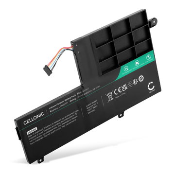 Batteri för Lenovo Yoga 500-14IBD, 14ISK, 15ISK, 151BD, 15IBD, IdeaPad 320-15IKBRN, 500S-14ISK 7.6V 4500mAh från CELLONIC