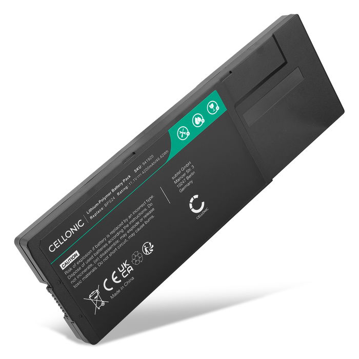Batteri för Sony VAIO, VAIO VPC, SVS13A, SVS13118, SVS1311, SVS1312, VGP-BPS24, VGP-BPL24 11.1V 4200mAh från CELLONIC