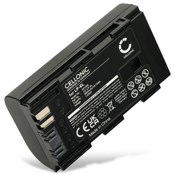 LP-EL Batteri för Canon Speedlite EL‑1 (DS401231) / EL-5 trådlös lampa - 2600mAh Laddningsbart ersättningsbatteri eller reservbatteri för wireless lamp, ficklampa, pannlampa m.fl.