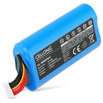 Batteri till Sunmi V2, P1, V1s SMBP001, SM-INR18650M26-1S2P (5200mAh, 3.7v) från CELLONIC