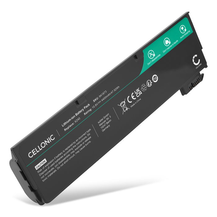 Lenovo ThinkPad T450s Batteri 10.8V 4400mAh