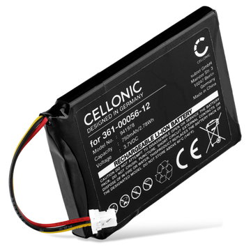 Batteri för Garmin Edge Explore 2, Dezl OTR700 361-00056-12 (750mAh, 3.7V) från CELLONIC