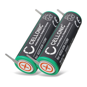 2x Batteri för Philips Sonicare DiamondClean HX9339, HX9340, HX9350, HX9352, HX9360, HX9370, HX9390 - (800mAh)