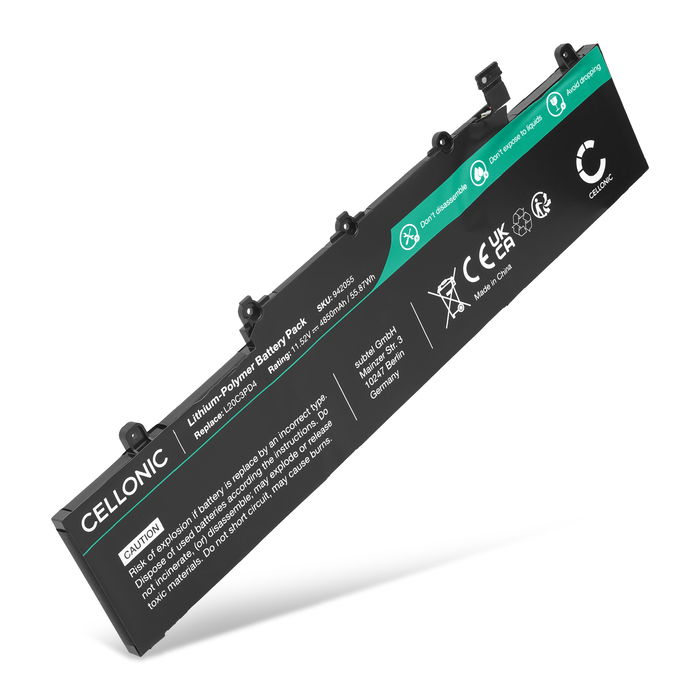 Lenovo ThinkPad E15 Gen 2 Batteri 11.52V 4850mAh