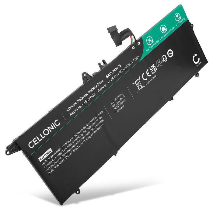 Dell Latitude 7520 Batteri 11.55V 4650mAh