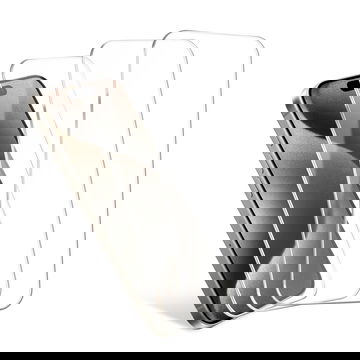 3x CELLONIC iPhone 15 Pro Max skärmskydd - 6,7" Skärmskydd för mobil 2,5D heltäckande 0,33 mm ultratunt displayskydd i härdat glas med 9h hårdhet