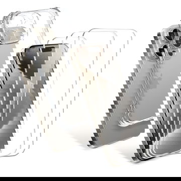 CELLONIC iPhone 15 Pro-fodral & 3x skärmskyddsset - 6,1" mobilfodral och displayskydd 0,33 mm ultratunt 9H härdat glas - klarglas