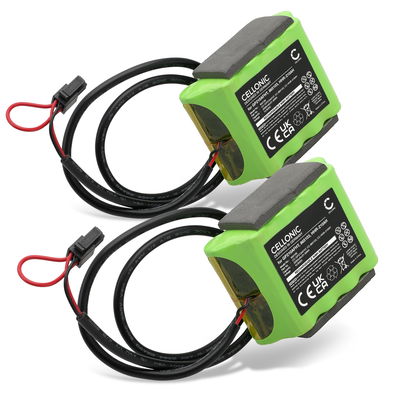 2x 865103 Batteri för Velux Integra Solar / KSX 100K smart home-enhet - 2000mAh Laddningsbart ersättningsbatteri eller reservbatteri