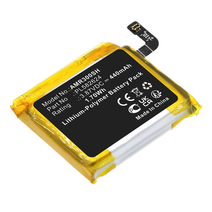 Amazfit GTR 3 440mAh Batteri från Cellonic