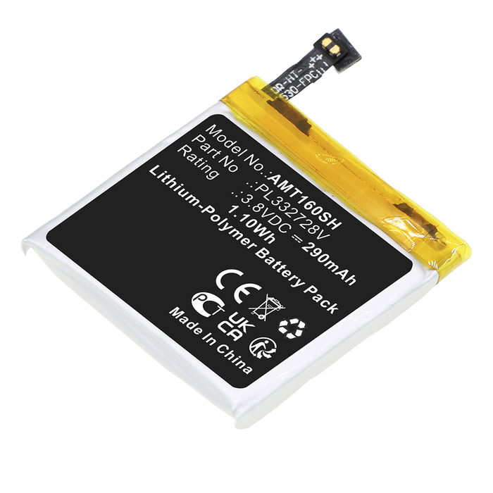 Batteri för Amazfit Stratos 1, Stratos 2/2S, A1609, A1619 290mAh från CELLONIC