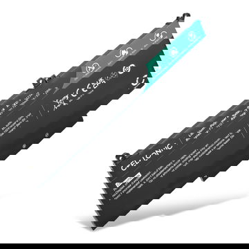 Battery for Dell Latitude 7490, 7390, 7290, E7480, E7280, F3YGT, DM3WC, KG7VF, 2X39G 7.4V 7200mAh from CELLONIC