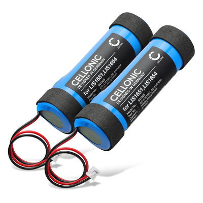2x Batteri för Sony PlayStation PS4 Move Motion Controller Version 2 (CECH-ZCM2E, CECH-ZCM2U) - LIS1654, LIS1651 (3350mAh )