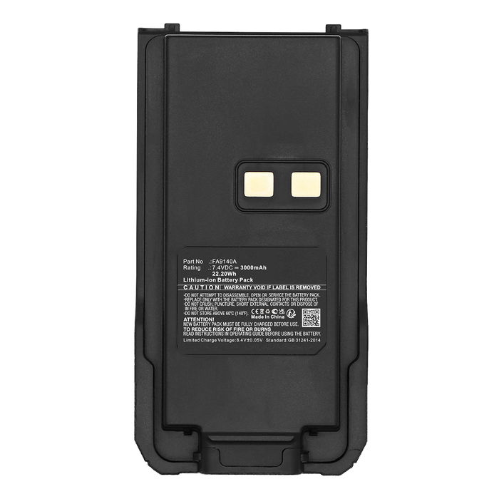 Retevis RT29 Batteri 7.4V 3000mAh från Cellonic