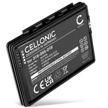 Battery for Honeywell CT60, CT50, Honeywell Dolphin CT60, Honeywell CT60XP 4700mAh 3.8v from CELLONIC