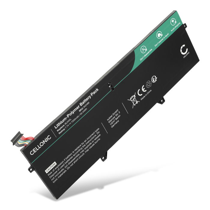 Batteri för HP EliteBook x360 1040 G5 Laptop - 7200mAh 7.7V 