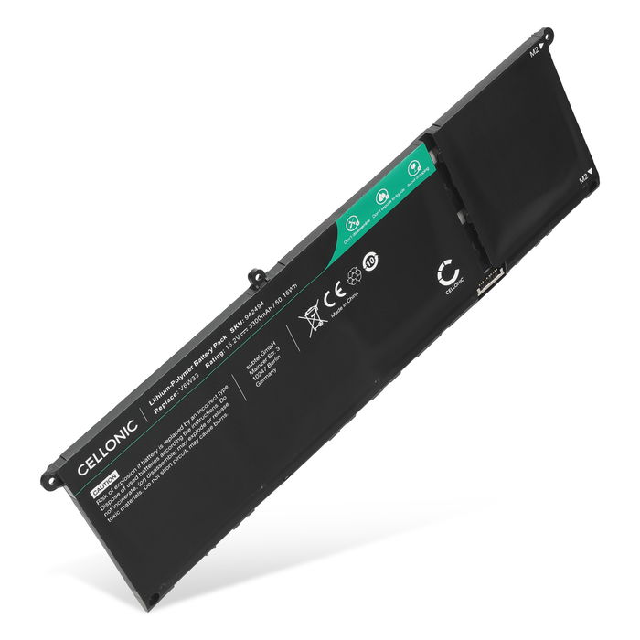 Batteri för Dell Vostro 3520, 3420, 3510, 3525, Latitude 3520, 3420, Inspiron 15 3520, 15 3511 Dell V6W33, 927N5 15.2V 3300mAh från CELLONIC