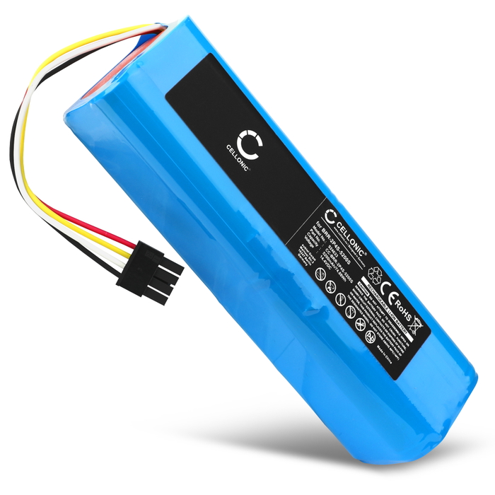 Batteri för Xiaomi Roborock S50, S51, S55, S6, S7 MaxV Plus, S50, Q7 Max Plus, Dreame D9, D10 5200mAh 14.4V från CELLONIC