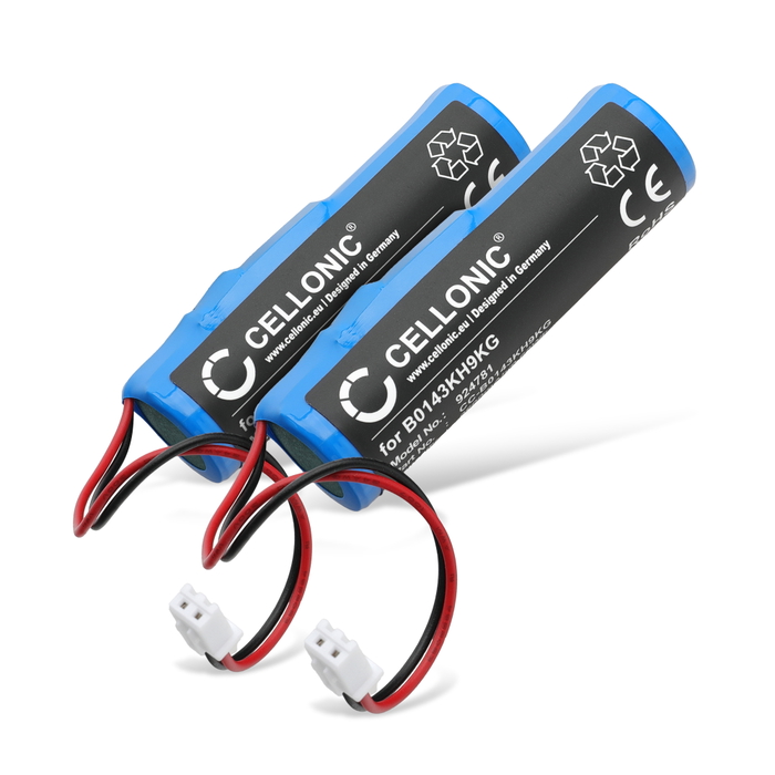 2x Batteri för Croove Voice Amplifier 2600mAh från CELLONIC