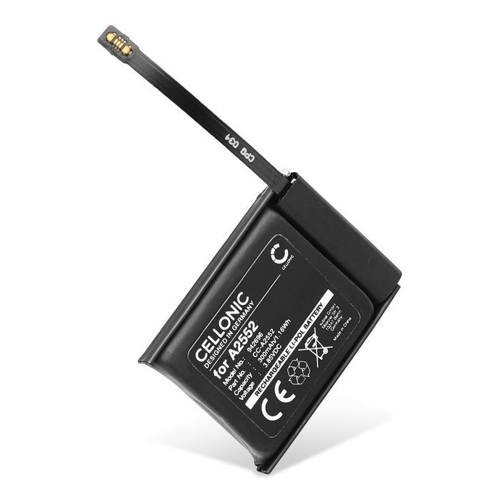 Apple Watch 7 - 45mm Batteri 3.85V 300mAh från Cellonic