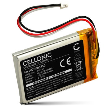 Battery for Razer Barracuda X FT603048P (1200mAh, 3.7V) from CELLONIC