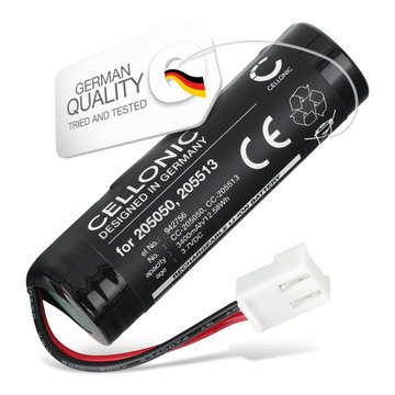 Batteri för Leifheit 51000, 51113, 51114, 51002 Dry and Clean, 51000, 51113, 51002, 51114 3400mAh 3.7v från CELLONIC