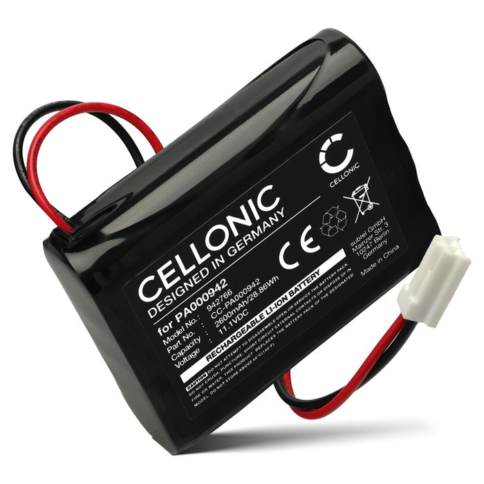Batteri för Heim & Haus 18797, GEC 12-W37 2600mAh från CELLONIC