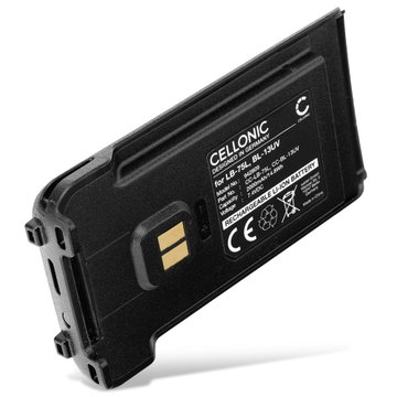 Battery for Retevis RT82, RT2, Baofeng P15UV, Tytera DM-UVF10, Pofung P15UV 7.4v 2000mAh Li Ion from CELLONIC