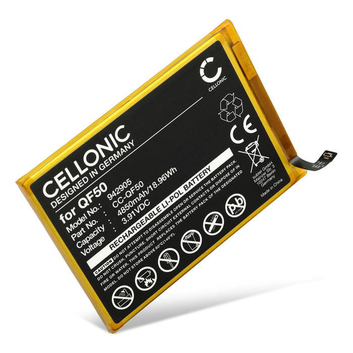 Motorola Moto G24 Power Batteri 3.91V 4850mAh från Cellonic