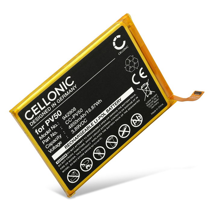 Motorola Moto G73 5G Batteri 3.89V 4850mAh från Cellonic