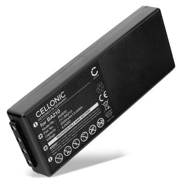 Batteri för HBC Radiomatic Spectrum 1, 2, 3, Linus 4, 6, Micron 4, 6, Eco, FUB10AA - BA210 2000mAh från CELLONIC