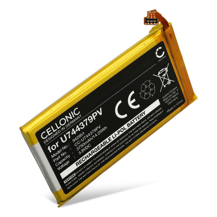 Batteri för SkyGolf SkyCaddie SX400 3750mAh från CELLONIC